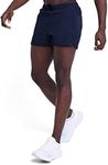 TCA Men’s Pace 3-Inch Running Shorts with Breathable Inner Mesh Brief and Zip Pocket - Night Sky, XXL