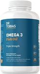 Dr. Tobias Omega 3 Fish Oil, 2000mg