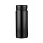 200ml Mini Water Bottle Stainless Steel Small Flask - Insulated Vacuum, Leak Proof, Keeps Drinks Hot/Cold - Ideal for Coffee, Tea, Water - Black