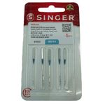 5pcs Genuine Needles Chromium Type 2022 for Singer Overlock Serger Size 90/14