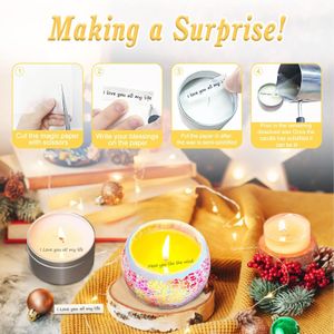 Soy Wax Candle Making Kit – 960g DIY Candle Supplies Set