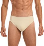 Mulnall Men's Full-seat Dance Brief,Support Dance Ballet Belt(23401-18-M) Nude