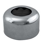 Westbrass R409-26 1-1/2" OD Opening x 3" OD Exterior Diameter High Box Patten Sure Grip Flange, Polished Chrome