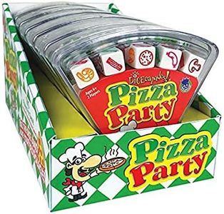 University Games 01089PDQ(6) Pizza Party Dice Game