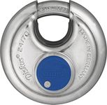 ABUS 02050 Diskus Stainless Steel Shackle Padlock