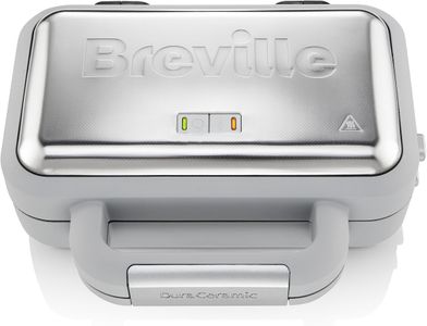 Breville DuraCeramic Waffle Maker – Non-Stick, Easy Clean