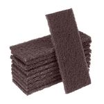 BFG Scouring Pad Cleaning Products, Pack of 10 Scourer Sponges to use Before Solder, 50mm x 150mm Copper Pipe Cleaner Sponge for Plumbers When Soldering, Cleaning Supplies for Plumbing Fittings