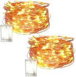 (2 Pack) Fairy Christmas LED String