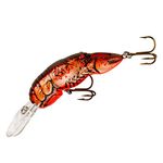 Rebel Lures D7435 Lures Big Craw Fishing Lure (2 5/8-Inch, Cajun Crawdad)