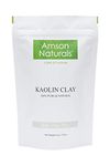 Kaolin Clay 4oz/120g by Amson Naturals-100% Pure & Natural – Excellent for Facial Mask, Body Scrubs, Lotions, Creams, Hair Care Products and DIY recipes.