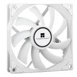 Thermalright TL-9015W cpu fan computer case fan quiet 4pin PWM PC fan, 15mm Slimline cooler fan, 2700RPM Speed, 92mm cpu cooling fan(White)