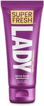 Super Fresh Lady Parts - Full Body & Private Parts Deodorant For Women - INVISIBLE CREAM for Privates, Body & Skinfolds - Stop Odor & Stay Fresh - Aluminum Free Feminine Hygiene - Lightly Scented -4oz