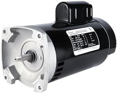 EMZ 2 HP Single Speed Pool Pump Replacement Motor, Compatible with A.O. Smith Century B2843, 208-230V, 3450 RPM, 56Y Square Flange, ODP, 1.3 Service Factor