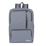 ShiBui Mayfair Unisex Waterproof Backpack Bag with USB Charging Point and YKK Zippers (Grey)