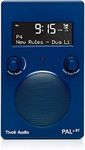 Tivoli Audio compatible - PAL+ BT Portable FM/DAB Radio (Blue)