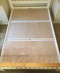 4'6" BUNKIE BED BOARD PANELS 9mm Plywood UNDER MATTRESS-FIRM MATTRESS- (Please see About this item and check measurements before ordering) PARCELFORCE 48HR TRACKED - SLATS NOT INCLUDED