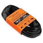 Wirefy 14/2 Low Voltage Landscape Lighting Copper Wire - 14-Gauge 2-Conductor 50 Feet | Low-Voltage Wire | Low Voltage Wiring | Low Voltage Wire 14/2 | Landscape Wire 14 2