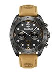 Timberland Men Analogue Quartz Watch with Leather Strap TDWGF2230501