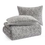UGG 12627 Adalee Full-Queen Comforter Set Plush Soft Cozy Comfortable Faux Fur Comforter and Two Pillow Shams Bedding Set, Full/Queen, Seal