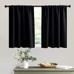 RYB HOME Black Curtains Blackout - 