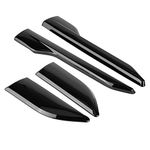 KIMISS 4Pcs Car ABS Fender Side Air Vent Outlet Cover Trim for Land Rover Range Rover Evoque 2012-2018(Black)