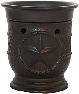A Cheerful Giver Black Star Wax and Oil Warmer