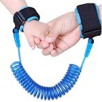 OrionMart Anti Lost Wrist Link Belt for Toddlers Safety Leash Boys & Girls – Soft Comfortable Breathable Wrist Reins 1.5M for Travel & Walk –Wrist Reins for Toddlers