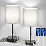 Bosceos Table Lamps Set of 2 with U
