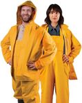 Stansport Commercial Rain Suit, Yellow, 3X-Large