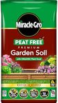 Miracle-Gro PEAT FREE Premium Garden Soil, 30 litre