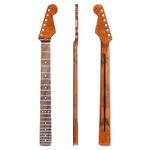 MECCANIXITY Electric Guitar Necks 22 Fret Radius 9.5" Rosewood Guitar Neck Replacement for ST Guitar Neck