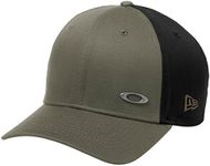 Oakley Mens Mens Tinfoil Cap Hat - Gray - L/X-Large