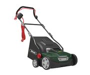 Webb 2-in-1 1500W Electric Lawn Aerator Scarifier Lawn Rake, 36cm Width, Large 45L Collection, 5 Working Depths, 10m Cable - 3 Year Warranty