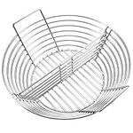 GriAddict Lump Charcoal Basket with Divider, Replacement Big Green Egg Accessories - Stainless Ash Basket for Kamado Classic, Large Green Egg, Help You Achieve A Small Area Cooking