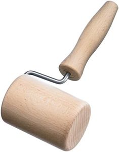 Westmark Rodillo de cocina para masa y horneado, Cilíndrico, Para moldes cuadrados, Madera de haya, ø 5,4 cm, Madera, Woody, Marrón claro, 30042270