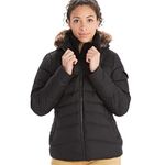 Marmot Ithaca Women's Down Puffer Jacket, Fill Power 700, Jet Black, Small