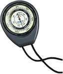 Sun Company Altimeter 203-M - Battery-Free Altimeter and Barometer | Weather-Trend Indicator with Rugged ABS Case and Lanyard | Reads Altitude from 0 to 5,000 Meters