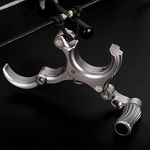 surwolf Archery Release Aids with D-loop Rope Compound Bow Thumb Trigger Release Aid 3/4-finger adjustable Compound Bow Accessory RH&LH (Release)