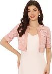 Allegra K Bolero Shrug for Women Ha