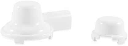 Camco 59344 Two Stage Regulator Cover - Pack of 2, white