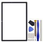 SM-X200 Tablet Screen Glass Cover Replacement for Samsung Galaxy Tab A8 10.5 (2021) Black 10.5" with Free Tool Kit and Adhesive(NOT LCD)