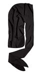 KISS Red Bow Wow X Powerwave Supreme Compression Durag, Stretchy Spandex for Comfort Wearing, Black, One Size