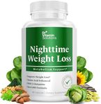 DR. Vitamin Nighttime Fat Burner Supplements - Appetite Suppressants for Weight Loss - Night-Time Fat Burner for Women and Men Supporting Sleep & Relaxation - Metabolism Booster Weight Loss Pills - 30