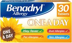 Benadryl Allergy One A Day 10 Mg Ta