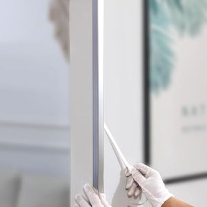 Gaahing Aluminum L Molding Corner Guards, Peel and Stick Trim for Wall Protection, Door Frame, Tile Edge (3Pcs x 4.26ft x 0.8in, Matte Silver)