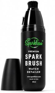 SPARKLEAN Ultimate SparkBrush Watch Cleaner - Ultra-Fine Bristles Removes Dirt & Grime from Stainless Steel, Diamonds, Band Links, Watch Cleaning Kit, Gentle on Metal