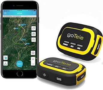 GoTele Lot de 2 traqueurs GPS de randonnée hors réseau GPS en temps réel pour groupes de dispositifs de suivi en plein air sans frais mensuels sans réseau nécessaire
