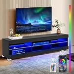 HOMMPA LED TV Stand with LED Lights