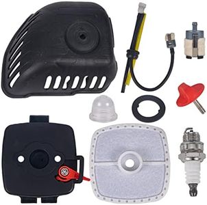 Mikatesi SRM 225 Air Filter Cover & Air Cleaner Case Tune-Up Kit for Echo Weed Eater SRM225 SRM-225 GT225 GT-225 PE225 PE-225 Trimmer Brushcutters, same as the picture