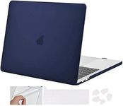 MOCA Hard Shell Cover Case for Old MacBook Air 13 13.3 inch A1466 A1369 (2010-2017 Release) MacBook Air Shell Cover Case (Navy Blue)